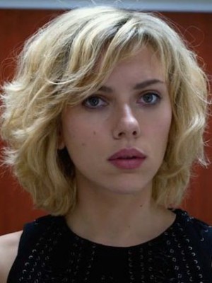 Scarlett Johansson Angenehm Wellig Spitzefront Echthaar Perücke